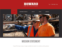 Tablet Screenshot of howardpileco.com